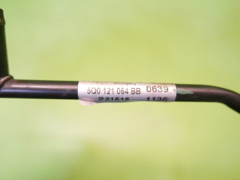 Wąż przwód wody 5Q0121064BB VW GOLF VII 2.0 TDI 12-16