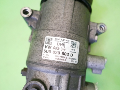 Sprężarka kompresor klimatyzacji 5Q0820803D VW GOLF VII 2.0 TDI 12-16