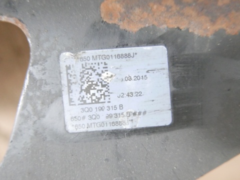 Sanki wózek belka kołyska przód 3Q0199315B VW GOLF VII 2.0 TDI KOMBI 12-16