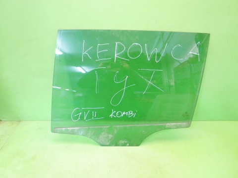 Szyba drzwiowa lewa tył duża ciemna 5G9845025A VW GOLF VII 5D KOMBI 12-16