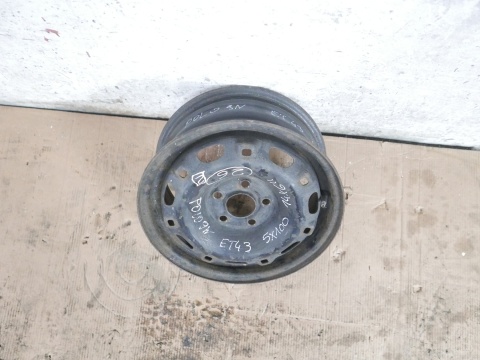 Felga stalowa 14 14x6 5x100 et43 VW POLO IV 9N