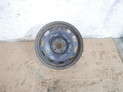 Felga stalowa 15 15x6 5x100 ET38 SEAT LEON I 1M