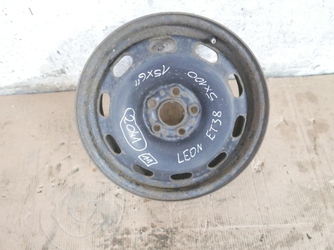 Felga stalowa 15 15x6 5x100 ET38 SEAT LEON I 1M