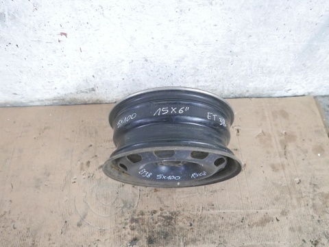 Felga stalowa 15 15x6 5x100 ET38 SEAT LEON I 1M