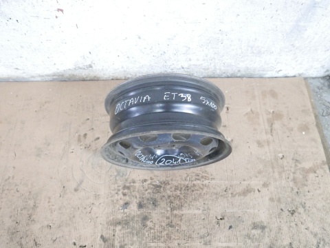 Felga stalowa 15 5x100 15x6 et 38 SKODA OCTAVIA I