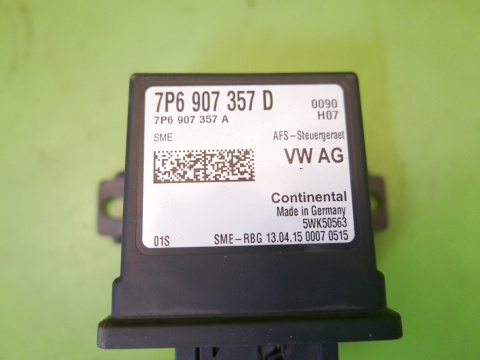 Moduł sterownik świateł afs 7P6907357D VW GOLF VII 2.0 TDI 12-16