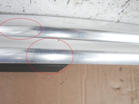 Relingi dachowe prawy + lewy VW GOLF VII KOMBI 12-16