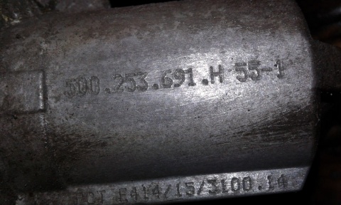 Portki przepustnica rura wydechowa 5Q0253059FC VW GOLF VII 2.0 TDI 12-16