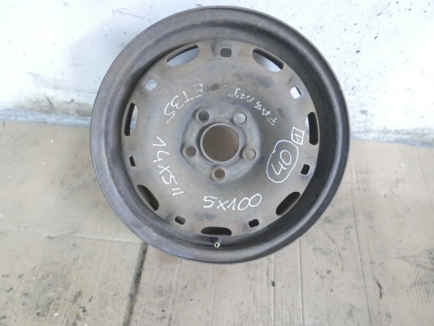 Felga stalowa 14 14x5 5x100 et35 SKODA FABIA I 6Y