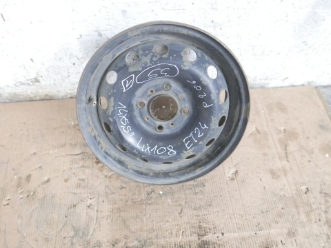Felga stalowa 14 14x5,5 et24 4x108 PEUGEOT 206 PHII FL