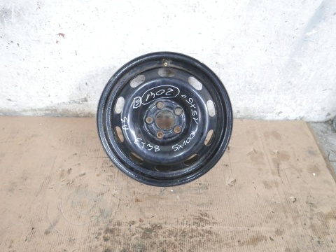 Felga stalowa 15 5x100 15x6 et 38 AUDI A3 8L FL 00-03