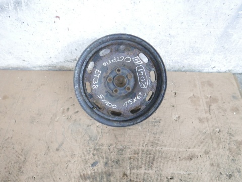 Felga stalowa 15 5x100 15x6 et 38 SKODA OCTAVIA I
