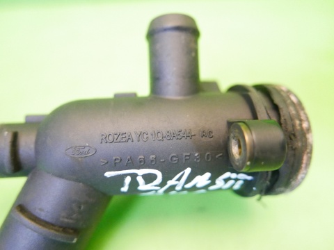 Króciec pompy wody YC1Q8A544AC FORD TRANSIT MK6 2.4 TDDI 00-06