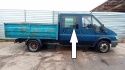 Szyba drzwiowa prawa tył FORD TRANSIT MK6 DOKA PICKUP 00-06
