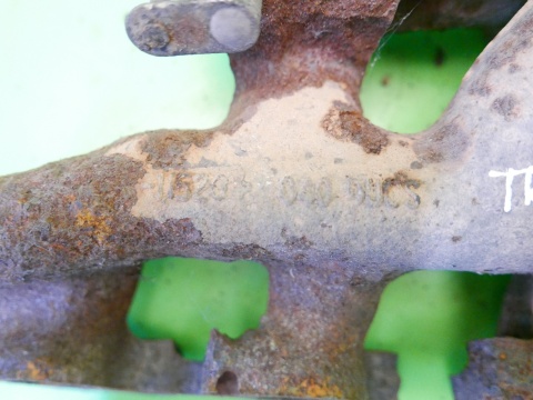 Kolektor wydechowy FORD TRANSIT MK6 2.4 TDDI 00-06