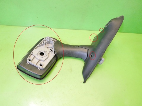 Lusterko zewnętrzne lewe długie manualne FORD TRANSIT MK6 00-06