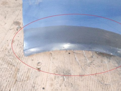 Błotnik prawy przód KL FORD TRANSIT MK6 00-06