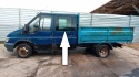 Szyba drzwiowa lewa tył FORD TRANSIT MK6 DOKA PICKUP 00-06