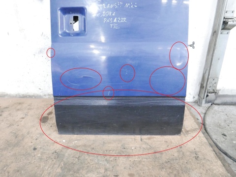 Drzwi prawe tył KL FORD TRANSIT MK6 DOKA PICKUP 00-06