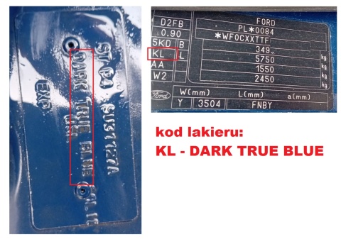 Klapka wlewu paliwa KL FORD TRANSIT MK6 DOKA PICKUP 00-06