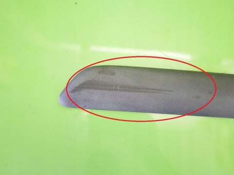 LISTWA DRZWIOWA LEWA TYŁ MERCEDES W168 A140 HB 5D