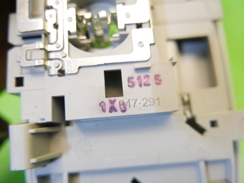 Lampka oświetlenie kabiny tył 1K0947291 VW GOLF V HB 5D 03-09