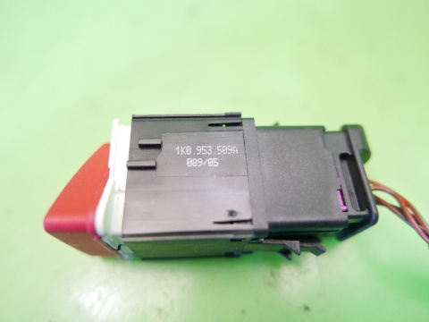 Przełącznik świateł awaryjnych 1K0953509A 1T0953509 VW GOLF V 03-09