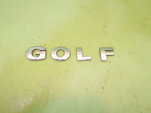 Logo znaczek emblemat napis tył VW GOLF V HB 03-09