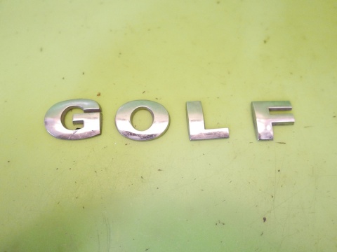 Logo znaczek emblemat napis tył VW GOLF V HB 03-09