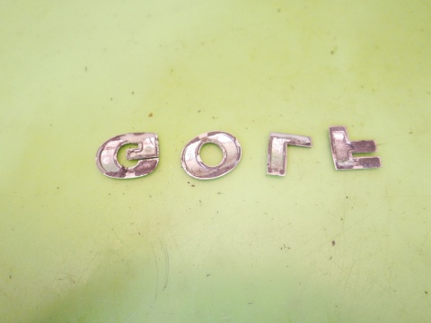 Logo znaczek emblemat napis tył VW GOLF V HB 03-09