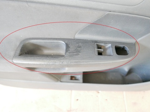 Boczek tapicerka drzwi lewa przód VW GOLF V 1K HB 5D 03-09