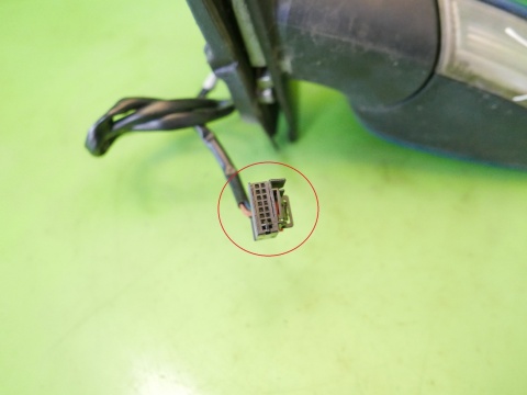 Lusterko zewnętrzne lewe 7pin LC5G VW GOLF V 1K 03-09