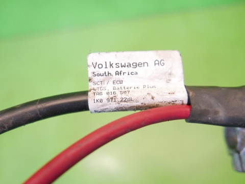 Klema + plus plusowa dodatnia 1K0971228L VW GOLF V 1K 1.4 16V 03-09