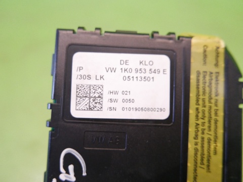 Moduł przełącznika zespolonego 1K0953549E VW GOLF V 1K 1.4 16V 03-09