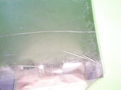 Szyba drzwiowa prawa tył duża VW GOLF V 1K HB 5D 03-09