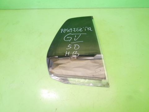 Szyba drzwiowa prawa tył mała VW GOLF V 1K HB 5D 03-09