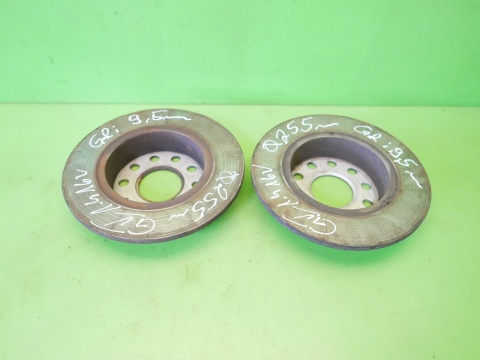 Tarcze hamulcowe tył tylne 255mm VW GOLF V 1.4 16V HB 03-09