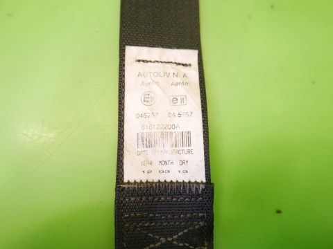 Pas bezpieczeństwa prawy tył II rząd FIAT FREEMONT I 11-15