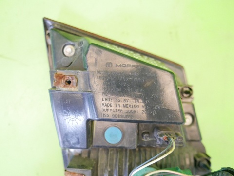 Lampa prawa tył w klapę Visteon 68078516AD FIAT FREEMONT I 11-15