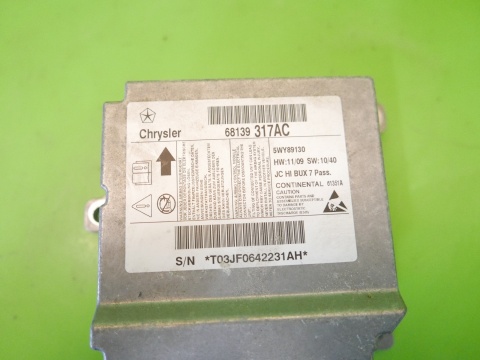 Moduł sensor airbag 68139317AC 5WY89130 FIAT FREEMONT I 11-15