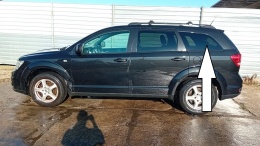 Szyba karoseryjna lewa tył AS3 ciemna FIAT FREEMONT I 11-15