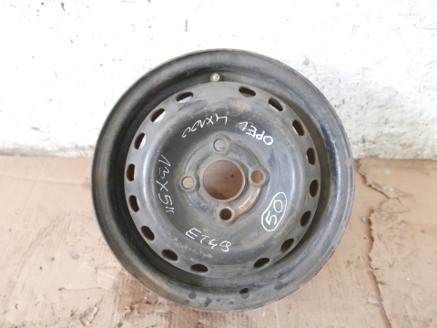 Felga stalowa 13 4x100 13x5 et 49 OPEL CORSA B 97-00
