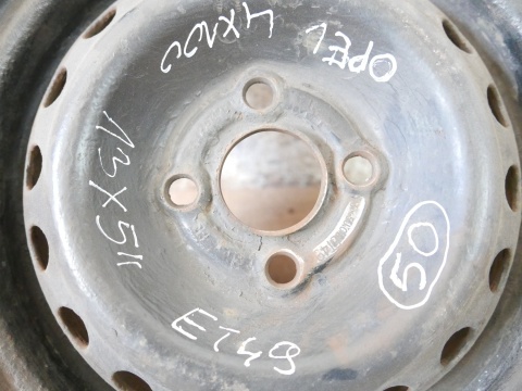 Felga stalowa 13 4x100 13x5 et 49 OPEL CORSA B 97-00