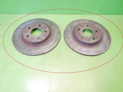 Tarcze hamulcowe tył tylne 330mm FIAT FREEMONT I 2.0 D MJET 11-15