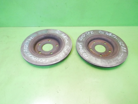 Tarcze hamulcowe tył tylne 330mm FIAT FREEMONT I 2.0 D MJET 11-15