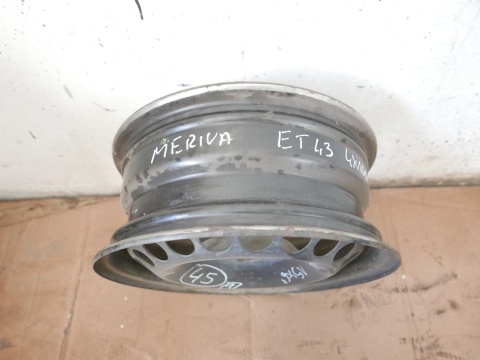 Felga stalowa 15 15X6 4X100 ET43 OPEL MERIVA A I