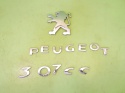 Logo znaczek emblemat napis tył PEUGEOT 307 CC I PHII FL CABRIO 05-08