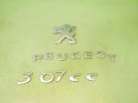 Logo znaczek emblemat napis tył PEUGEOT 307 CC I PHII FL CABRIO 05-08