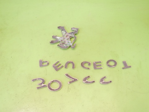 Logo znaczek emblemat napis tył PEUGEOT 307 CC I PHII FL CABRIO 05-08