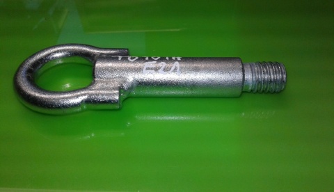 Hak ucho oczko holownicze długość 15cm TOYOTA COROLLA XII E21